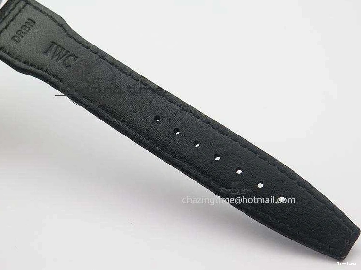 MIROTIME 0218 EasyCare Pilot Chrono IW388001 Real Ceramic ZF 1:1 Best Edition On Black Nylon Strap A 7279